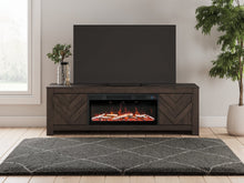 Load image into Gallery viewer, Cayboni 71&quot; TV Stand with Electric Fireplace
