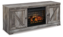 Load image into Gallery viewer, Wynnlow 63&quot; TV Stand with Electric Fireplace image
