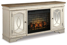 Load image into Gallery viewer, Realyn 74&quot; TV Stand with Electric Fireplace image
