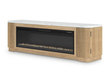 Load image into Gallery viewer, Camdill 80&quot; TV Stand with Electric Fireplace
