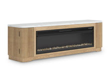 Load image into Gallery viewer, Camdill 80&quot; TV Stand with Electric Fireplace
