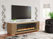 Load image into Gallery viewer, Camdill 80&quot; TV Stand with Electric Fireplace
