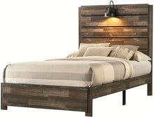 Load image into Gallery viewer, Crown Mark Furniture Carter Full Platform Bed in Brown image
