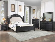 Load image into Gallery viewer, Crown Mark Furniture Kingsbury 9 Drawer Dresser in Black

