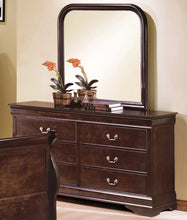 Load image into Gallery viewer, Crown Mark Furniture Louis Philip Dresser in Dark Cherry
