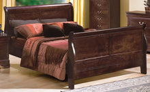 Load image into Gallery viewer, Crown Mark Furniture Louis Philip Full Bed in Dark Cherry
