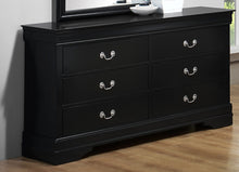 Load image into Gallery viewer, Crown Mark Furniture Louis Philip Dresser in Black
