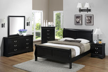 Load image into Gallery viewer, Crown Mark Furniture Louis Philip Full Bed in Black image
