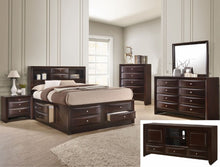 Load image into Gallery viewer, Crown Mark Emily Dresser in Dark Cherry
