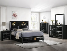 Load image into Gallery viewer, Crown Mark Furniture Fallon 8 Drawer Dresser in Black
