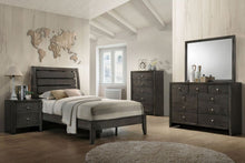 Load image into Gallery viewer, Crown Mark Furniture Evan Full Panel Bed in Grey
