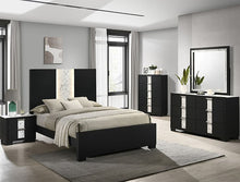 Load image into Gallery viewer, Crown Mark Furniture Rangley 6 Drawer Dresser in Black
