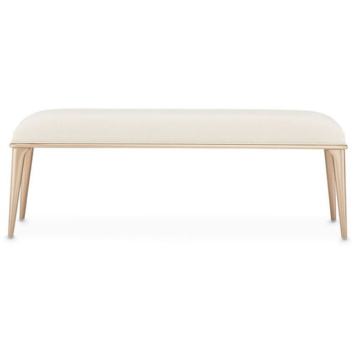 AICO La Rachelle Bed Bench in Medium Champagne image