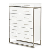 Load image into Gallery viewer, AICO Marquee Chest in Cloud White
