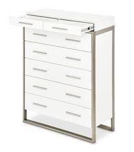 Load image into Gallery viewer, AICO Marquee Chest in Cloud White
