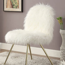 Load image into Gallery viewer, Caoimhe White/Gold Accent Chair image
