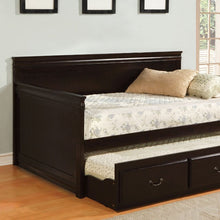 Load image into Gallery viewer, SAHARA Espresso Daybed w/ Twin Trundle, Espresso image
