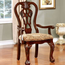 Load image into Gallery viewer, ELANA Brown Cherry Arm Chair (2/CTN) image
