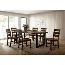 Load image into Gallery viewer, Dulce Walnut/Black Dining Table
