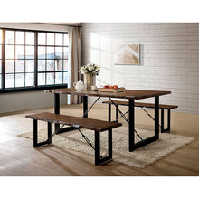 Load image into Gallery viewer, Dulce Walnut/Black Dining Table
