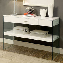 Load image into Gallery viewer, Raya White Sofa Table, White
