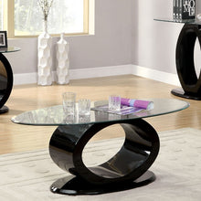 Load image into Gallery viewer, LODIA III Black Coffee Table, Black
