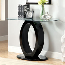 Load image into Gallery viewer, LODIA III Black Sofa Table, Black
