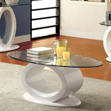 Load image into Gallery viewer, LODIA III White Coffee Table, White
