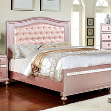 Load image into Gallery viewer, Ariston Rose Gold Queen Bed image
