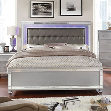 Load image into Gallery viewer, Brachium Silver Queen Bed image
