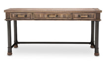 Load image into Gallery viewer, Aico Crossings Writing Desk in Reclaimed Barn

