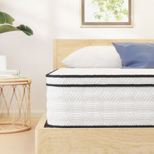 Load image into Gallery viewer, Salvia 12&quot; Queen Hybrid Pocket Coil Mattress
