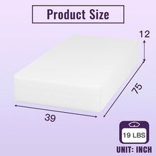 Load image into Gallery viewer, Nasturtium 12&quot; Twin Bamboo Charcoal Infused Memory Foam
