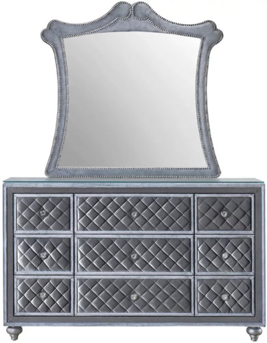 Crown Mark Furniture Voltare Dresser in Dark Grey image