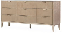 Load image into Gallery viewer, AICO Malibu Crest 9 Drawer Dresser in Blush
