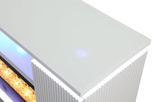 Load image into Gallery viewer, Medea 71&quot; TV Stand w/ Electric Fire Place
