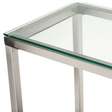 Load image into Gallery viewer, AICO Furniture Diversey ConsoleTable with Glass Top
