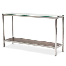 Load image into Gallery viewer, AICO Furniture Diversey ConsoleTable with Glass Top image

