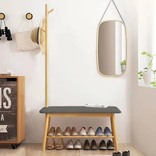 Load image into Gallery viewer, Mosier Hall Tree w/ Bench and Shoe Storage
