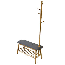 Load image into Gallery viewer, Mosier Hall Tree w/ Bench and Shoe Storage
