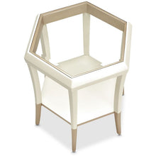 Load image into Gallery viewer, AICO La Rachelle Hexagon Accent Table in Medium Champagne
