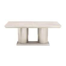 Load image into Gallery viewer, AICO Marin Double Pedestal Table in Greige

