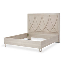 Load image into Gallery viewer, AICO Marin Cal King Panel Bed in Greige
