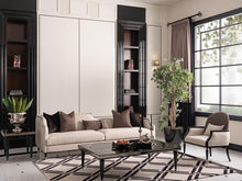 Load image into Gallery viewer, AICO La Francaise Mansion Sofa in Cafe/Black
