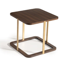 Load image into Gallery viewer, AICO Furniture Amora Side Table in Eggshell Walnut
