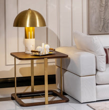 Load image into Gallery viewer, AICO Furniture Amora Side Table in Eggshell Walnut
