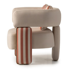 Load image into Gallery viewer, AICO Furniture Amora Chair Ash in Eggshell Walnut
