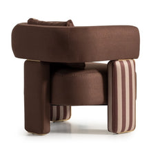 Load image into Gallery viewer, AICO Furniture Amora Chair Brown in Eggshell Walnut
