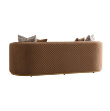 Load image into Gallery viewer, AICO Furniture Ariana Sofa in Caramel Gold
