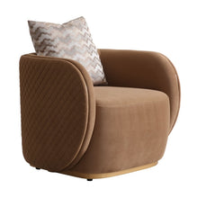 Load image into Gallery viewer, AICO Furniture Ariana Chair in Caramel Gold image
